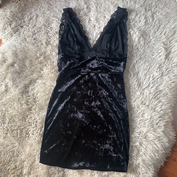 Free People Velvet Viper Bodycon Dress - Picture 8 of 9